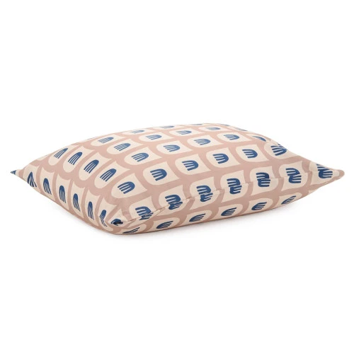 Набор из двух наволочек из сатина бежево-розового цвета с принтом blossom time из коллекции cuts&pieces, 50х70 см