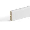 2К Напольный плинтус МДФ Stella 80S Белый 2000х80х16 (5шт.упак.)