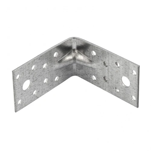 Крепежный уголок усиленный 1.7 мм, KUU 70 x 70 x 40 мм Сибртех