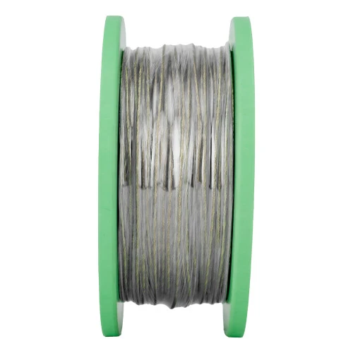 Трос металлополимерный прозрачный ПР-2.5, толщина 2.5 мм, катушка 200 метров Сибртех