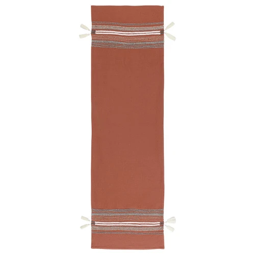 Дорожка на стол с вышивкой braids из коллекции ethnic, 45х150 см