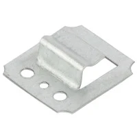 Кляймер №5, оцинкованный с гвоздями, 100 шт Сибртех