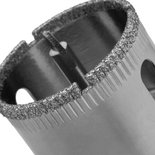 Сверло по керамической плитке и стеклу, 35 х 55 мм, шестигранный хвостовик, с центрующим сверлом Сибртех