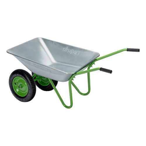 Тачка садовая, 2-х колесная, грузоподъемность 120 кг, объем 65 л Сибртех