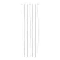 Хомуты, 400 x 4.8 мм, пластиковые, белые, 50 шт Сибртех