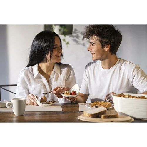 Набор подставок для яиц tierra, молочные, 2 шт.