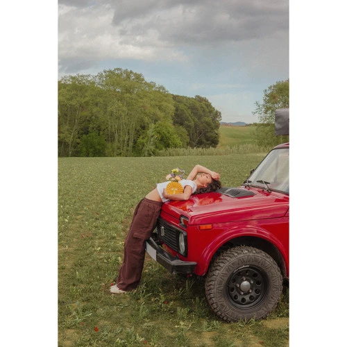 Ваза для цветов sun, 18 см, желтая