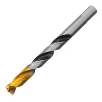Сверло спиральное по металлу 12 x 151мм, Р6М5, Golden Tip, многогранная заточка Denzel