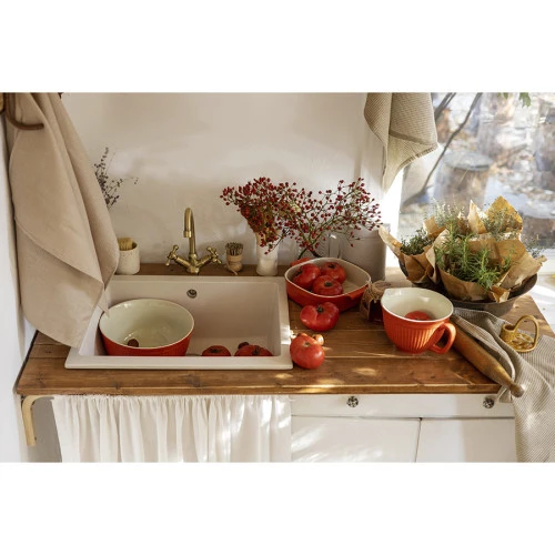 Миска soft ripples, 3 л, красная