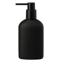 Диспенсер для жидкого мыла slim, черный