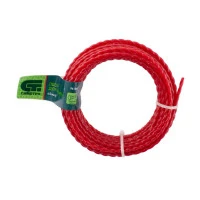 Леска для триммера овальная витая, 3.0 мм х 10 м, Сибртех