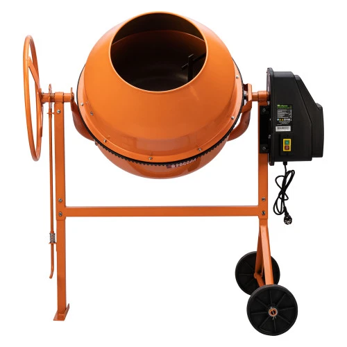 Бетоносмеситель БСЕ-140П, 140 л, 500 Вт, полиамидный венец Сибртех