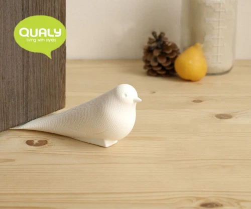 Подпорка для двери dove, белая