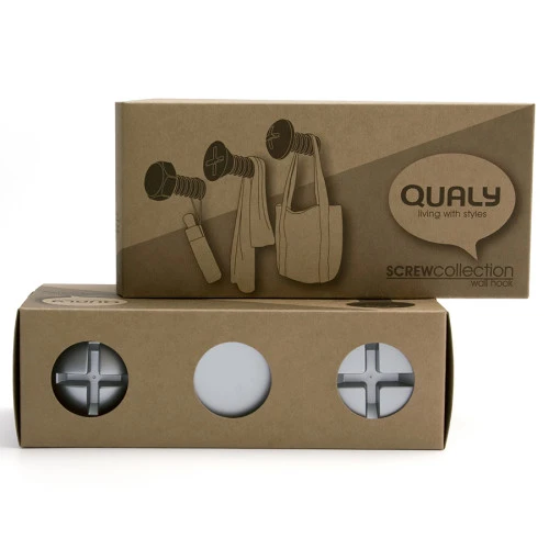 Набор вешалок screw, черные, 3 шт.