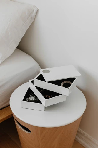 Шкатулка spindle, белая