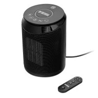 Тепловентилятор керамический DTFC-2000X, 2 кВт, wi-fi, пульт, динамик, вращение, 3 реж. Denzel