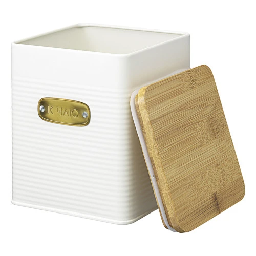 Банка для хранения сладостей irmel, 3,2 л, молочная