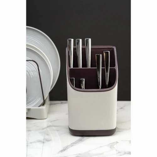 Органайзер для кухонных принадлежностей ronja, 23х13 см, светло-серый/темно-сливовый