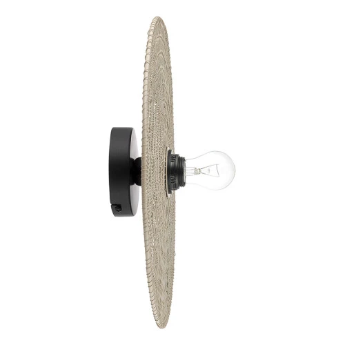 Светильник настенный vinger, D37,5х19 см, бежевый