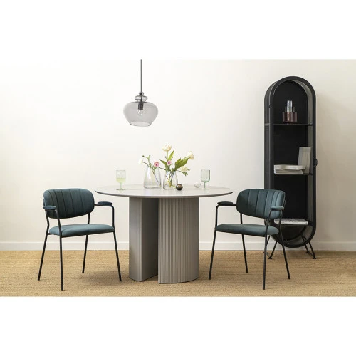 Стул eirill, велюр, зеленый