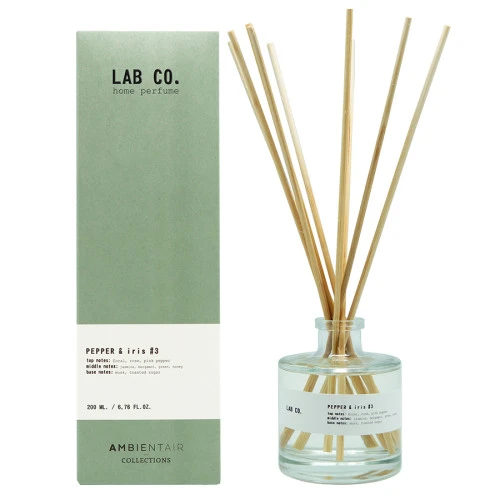 Диффузор ароматический lab co, pepper&iris, 200 мл