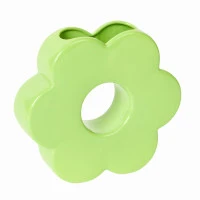 Ваза для цветов daisy, 20 см, зеленая