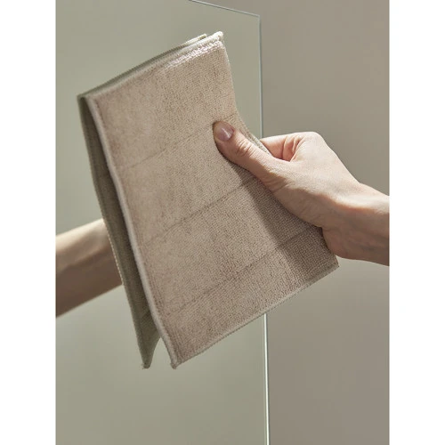 Набор салфеток-губок двухсторонних из микрофибры cozy clean, бежевые, 2 шт.