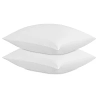 Набор наволочек из плотного сатина белого цвета из коллекции essential, 50х70 см