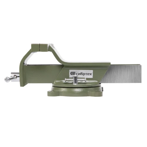 Тиски слесарные, 150 мм, стальные, поворотные Сибртех