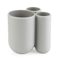 Стакан для зубных щеток touch, серый