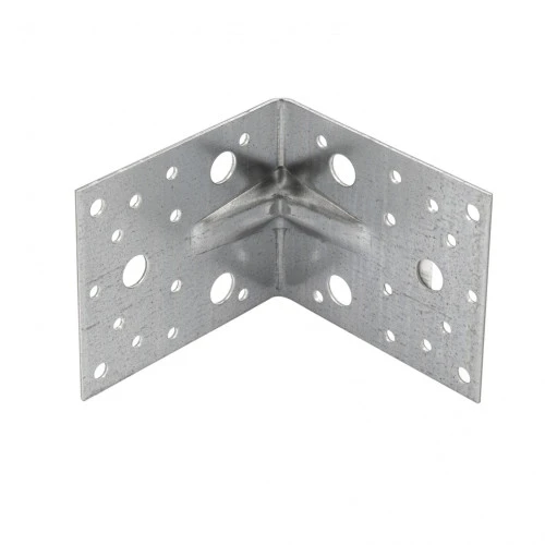 Крепежный уголок усиленный 1.7 мм, KUU 105 x 105 x 90 мм Сибртех