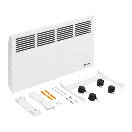 Конвектор электрический КМ-2000.2, 230 В, 2000 Вт, X-образный нагреватель, колеса, термостат MTX