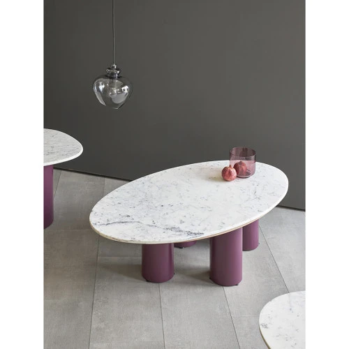 Столик кофейный mojo, 120х65,5 см, сливовый