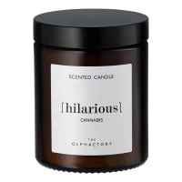 Свеча ароматическая the olphactory, hilarious, cannabis, 30 ч