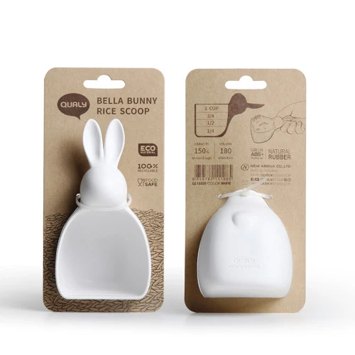 Ложка мерная bella bunny, белая