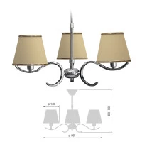 Люстра Лидер-25