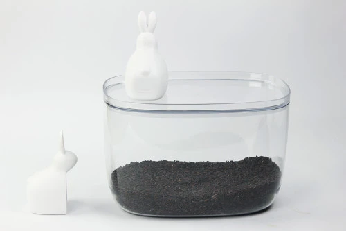 Контейнер с мерной ложкой bella bunny, 7 л