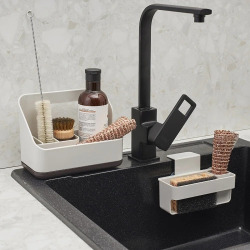 Органайзер для раковины подвесной ronja, 15,8х10,8х10 см, светло-серый