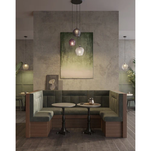 Светильник подвесной каскадный aurora, D50 см, сливовый/серый/прозрачный