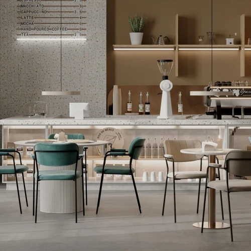 Стол обеденный ellie, D120 см, серый