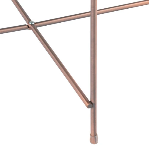 Столик josen, D43 см, медный