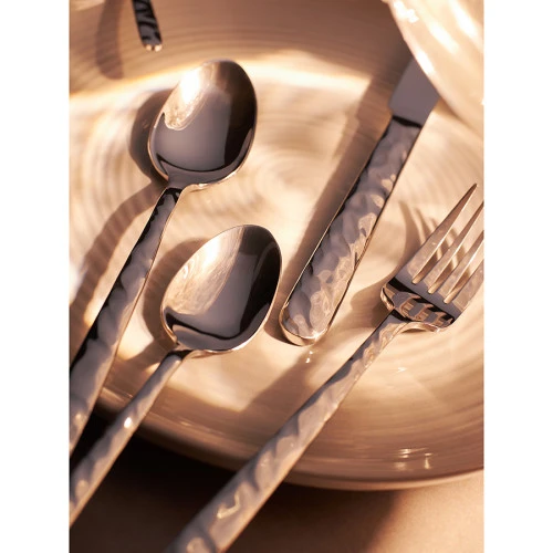 Набор столовых приборов fluid, серебристые, 16 пред.