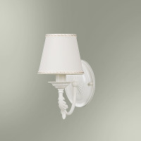 Бра однорожковое с абажуром 14-522.56/6502 "Снежная королева"