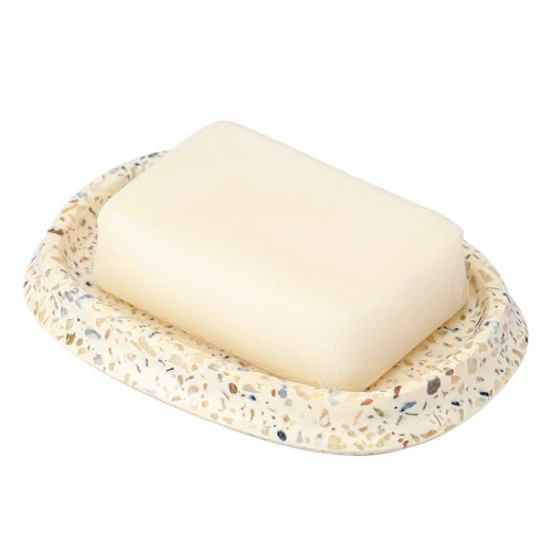 Мыльница mosaic, светло-бежевая