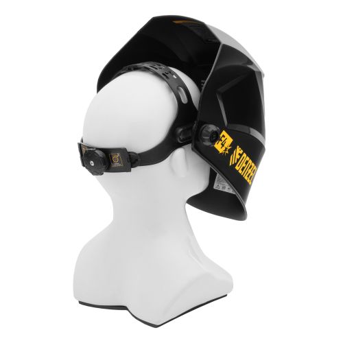 Щиток защитный лицевой (маска сварщика) F4, см. окно 90х35, DIN4/9-13// Denzel