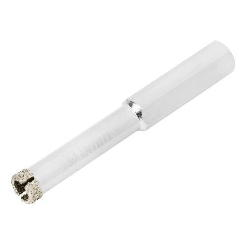 Сверло алмазное по керамограниту, 8 х 67 мм, трехгранный хвостовик, 2 шт Matrix