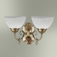 Бра двухрожковое с плафонами 21/2 ТАМЕРЛАН