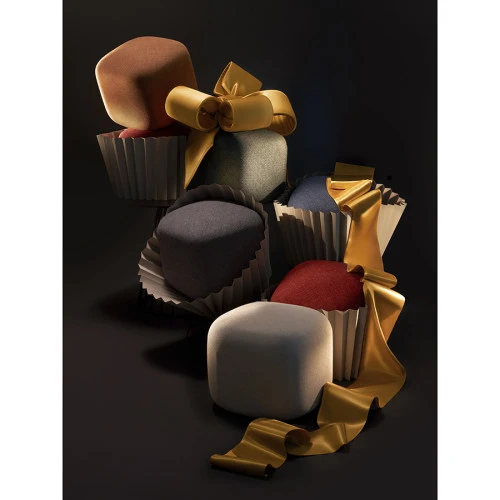 Пуф tr?ffel, серый