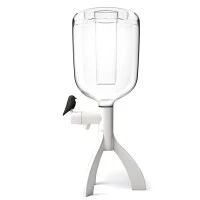 Кулер настольный thirsty bird, 3 л, черный декор