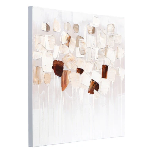 Панно декоративное fleur, 60х60 см, бежевое